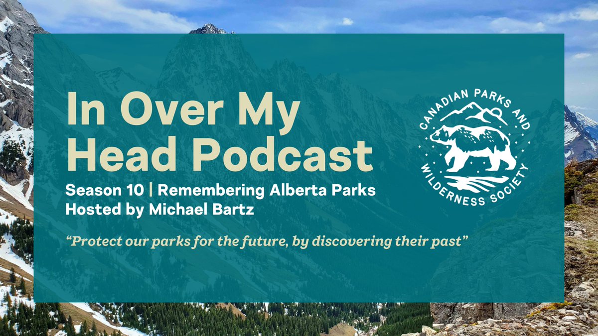 Attention friends — and especially fellow nature, history, and podcast enthusiasts 📻

We’re pleased to introduce Season 10 of the In Over My Head podcast, which we’ve co-sponsored alongside  @YourAlberta’s Heritage Preservation Partnership Program.

#AlbertaParks #DefendABParks