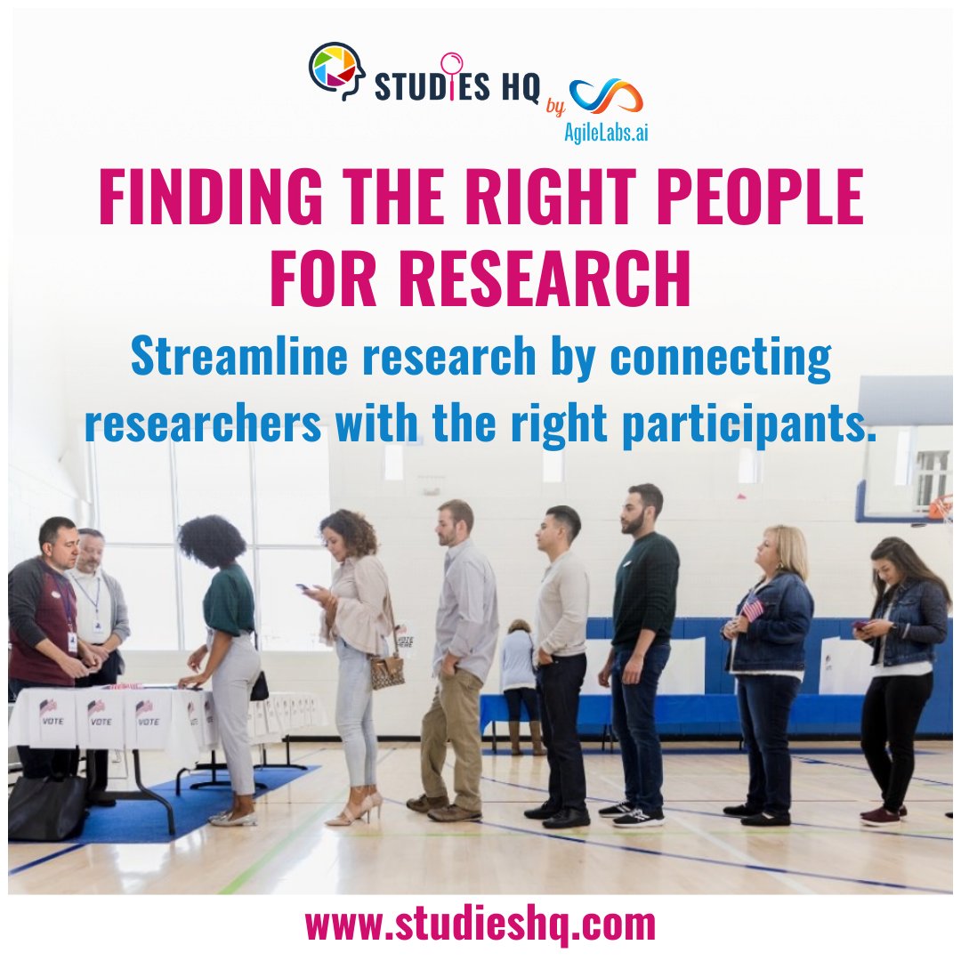 StudiesHQ's tweet image. &quot;Revolutionize your research with StudiesHQ! 
 Connect effortlessly with participants, streamlining your path to impactful discoveries. 
 Visit studieshq.com/contact-us/ #StudiesHQ #Research #Innovation #Collaboration&quot;