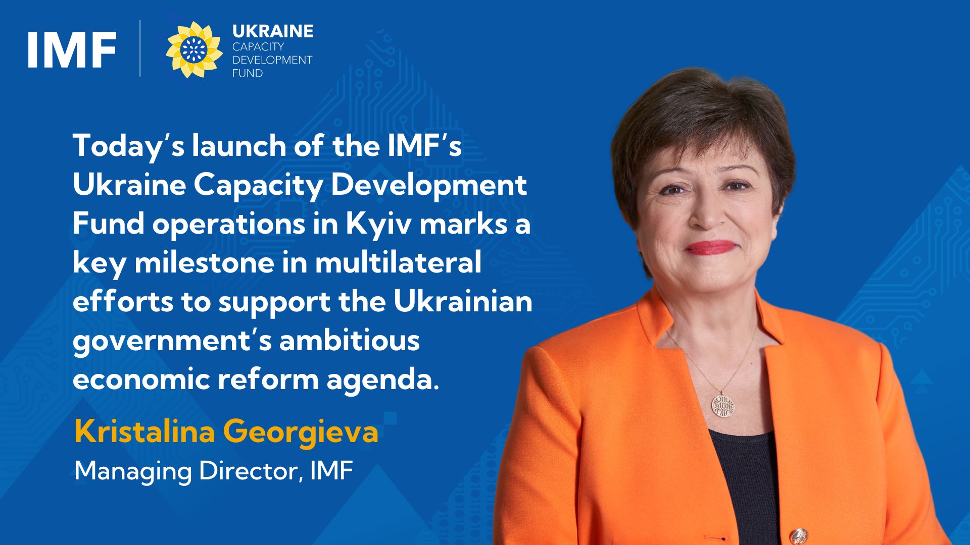 IMF Capacity Development on X: "The Ukraine Capacity Development Fund, a  trust fund managed and administered by the IMF, has been formally launched  today at an inaugural Steering Committee meeting held in