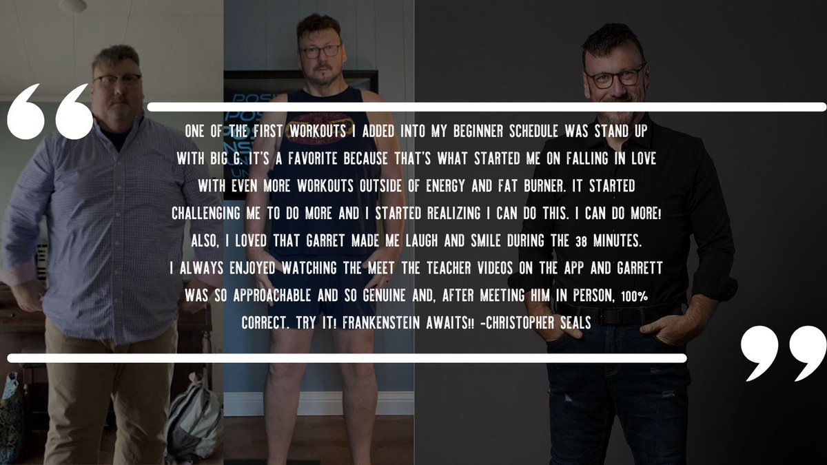 DDPYoga's tweet photo. This week, Christopher Seals kicks off our Champion's" Hidden Gems ๐ Series with one of his favorite workouts, "Stand Up w/ Big G
You can find this Hidden Gem on the Dashboard this week and add it to your favorites โญ
#HiddenGems #DDPYApp #DDPYworks #TeamRedHeadBand https://t.co/X6JmjziQFh