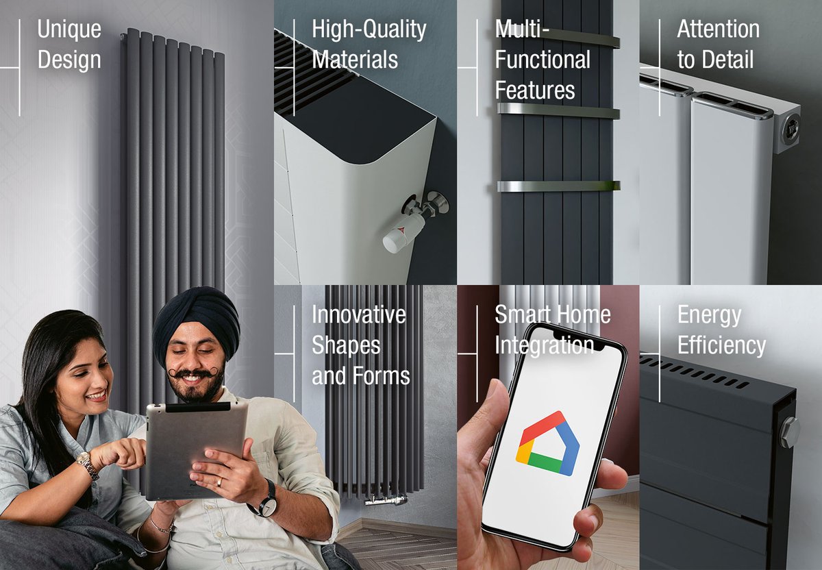AgadonRadiators's tweet image. What makes a radiator a luxury radiator?
Luxury designer radiators elevate heating solutions to a form of art, read more here tinyurl.com/mrx8kmrx
#DesignerRadiator #luxury #interior #uniquedesign #AttentionToDetail #InnovativeDesign #energyefficiency
