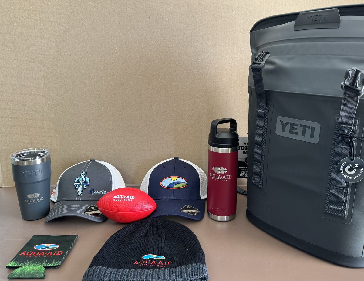 Congratulations to the <a href="/Solutions4Turf/">AQUA-AID Solutions</a> college Yeti prize pack winners <a href="/DavidBerger51/">David Berger</a> , MSU and Thomas Politano, SUNY Delhi and big thank you to all the other students that stopped by our booth during the SFMA and GCSAA conferences. Good luck with the rest of the semester!