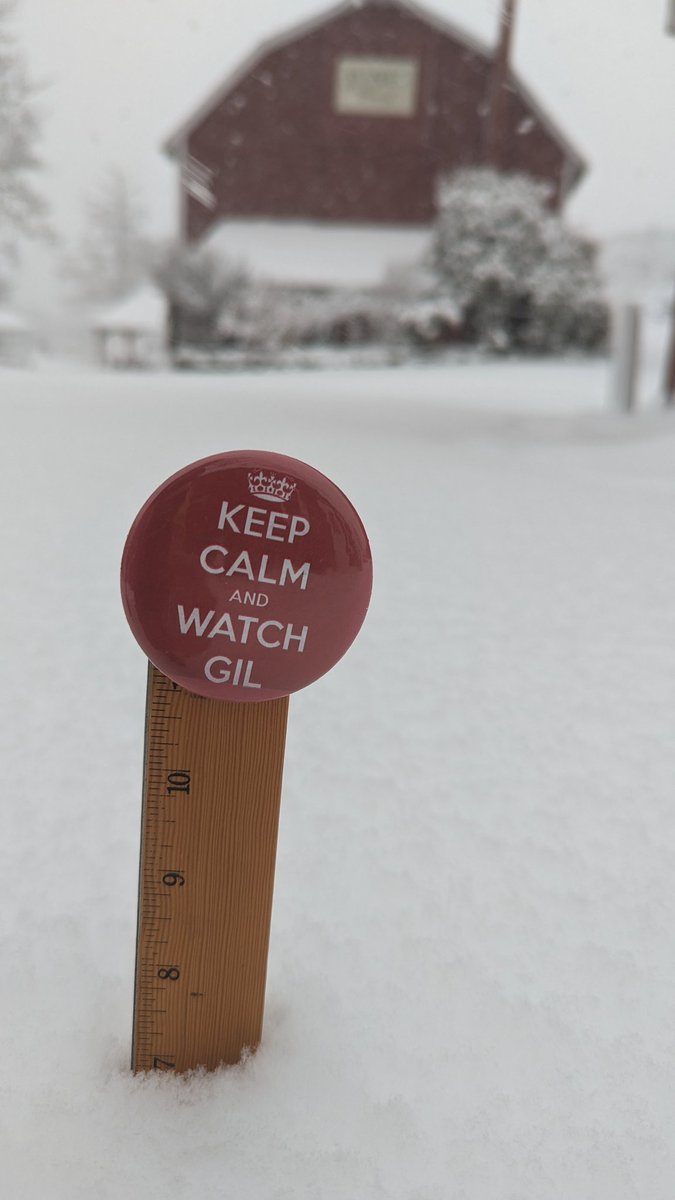 JonesFamilyFarm's tweet image. 7" @gilsimmons and still coming down at the highest elevation in Shelton. PS: we watch the whole @StormTeam8 @Ash_Baylor @StormFurey @ZduhaimeWeather