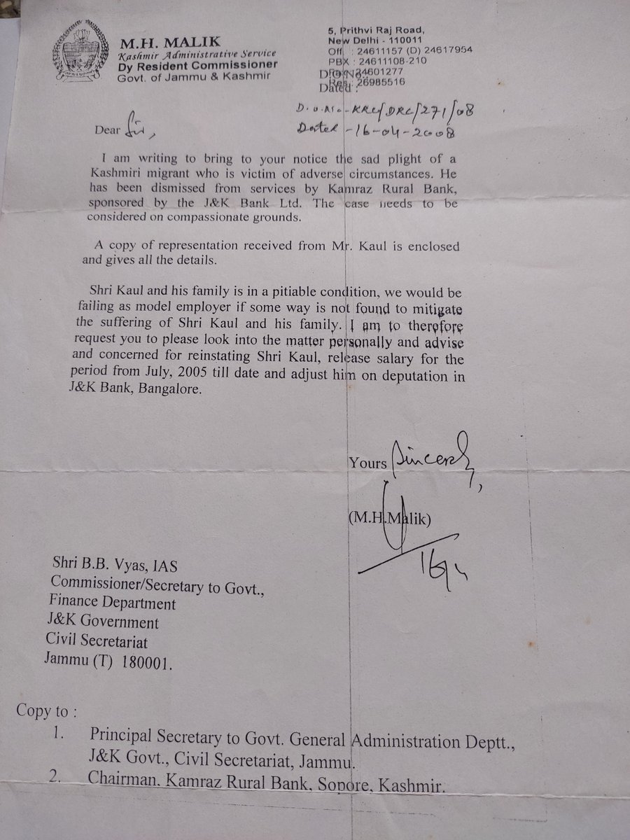 Jk_MEW_FORUM's tweet photo. @MattooShashank @StarAshaBhat 
May kindly help @Kuldeepkaul24  in getting his dues from erstwhile KAMRAZ RURAL BANK ,NOW JK RURAL BANK,he needs our help.
@nsitharaman
@nsitharamanoffc @FinMinIndia @DFS_India @RBI @JandKBank @RShivshankar @AdityaRajKaul @RubikaLiyaquat @pandit_rr https://t.co/J8qUMXfxQa