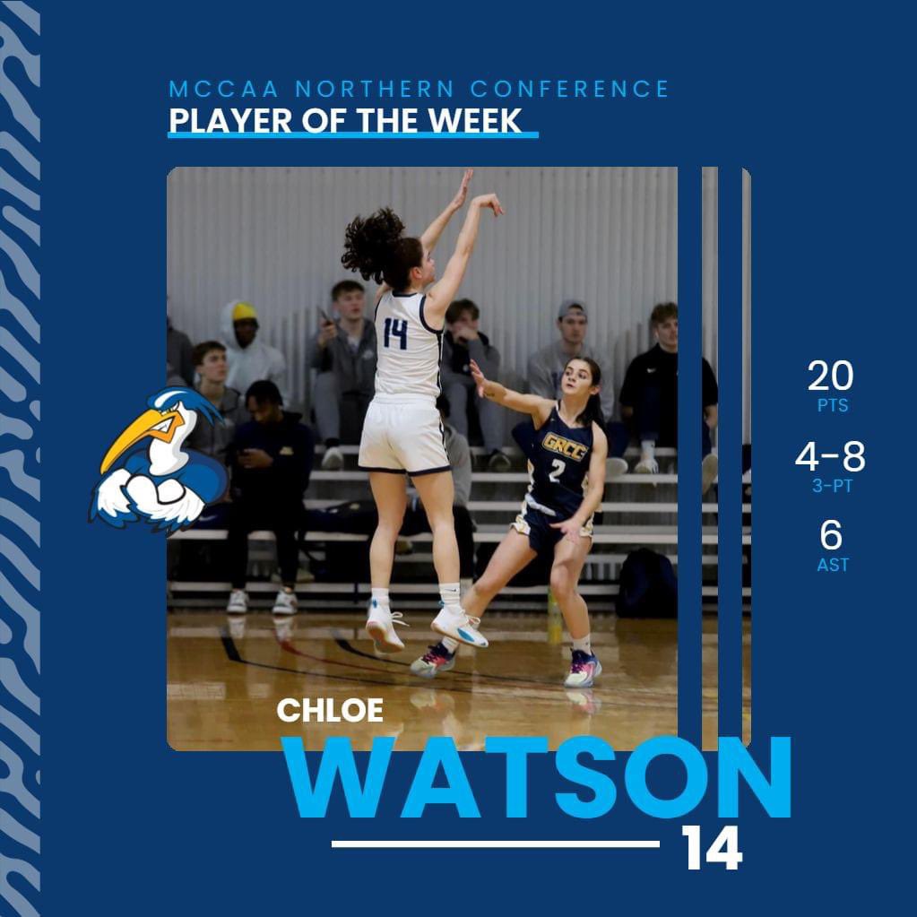 Player of the week: <a href="/chloe_watson14/">Chloe Watson</a> 🤩
Well deserved 🙌👏 #GoLakers