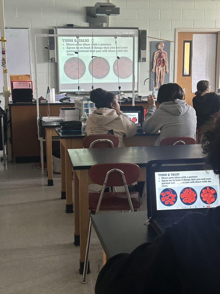 Using  @PearDeck to help with our lesson on diffusion across the membrane