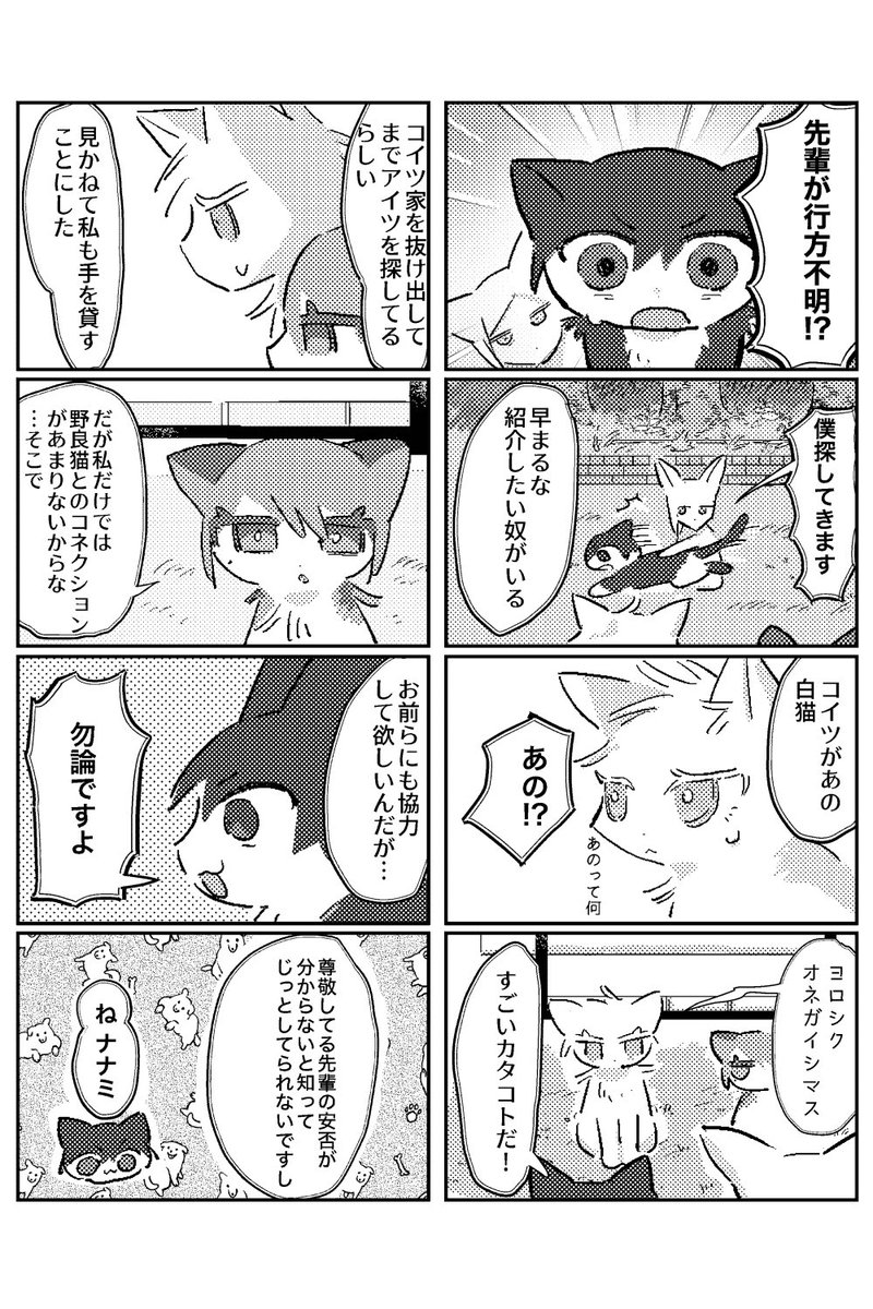 ねこごげ72 白猫視点 