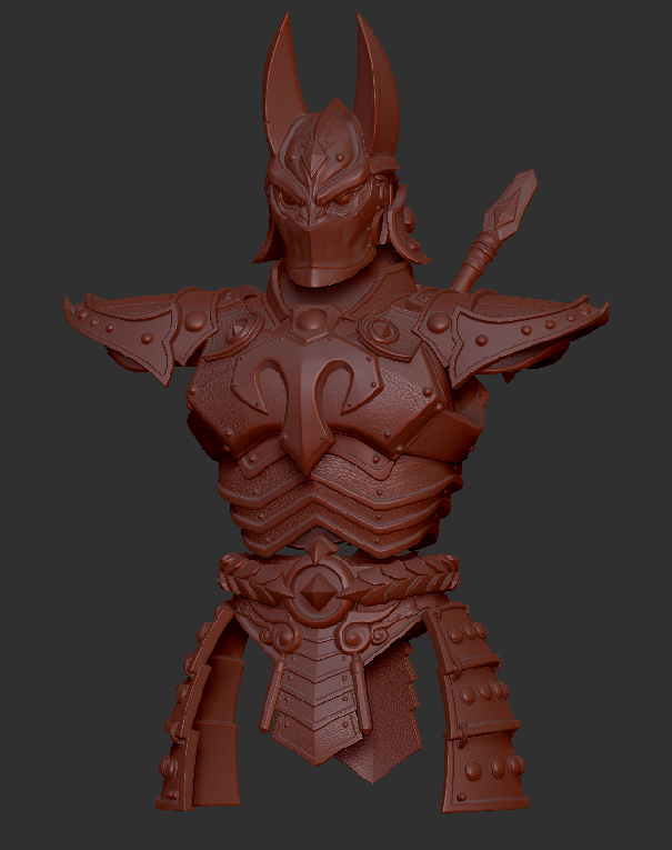 Yannation1's tweet photo. #zbrush 
#3Dprinting 
#SIC改造 
#ニチアサフィギュア改造部 
#牙狼 
#ハガネを継ぐ者 https://t.co/1lhab6DJgF
