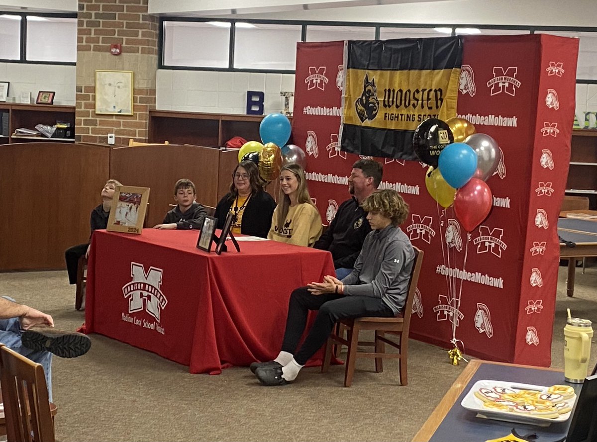 🔥🏀 HUGE congratulations to our very own Emily Webb on her commitment to <a href="/WoosterWBB/">Wooster WBB</a> ☑️ 🏆🟡⚫️ so PROUD of you and excited to see what the future holds 🙏🏼