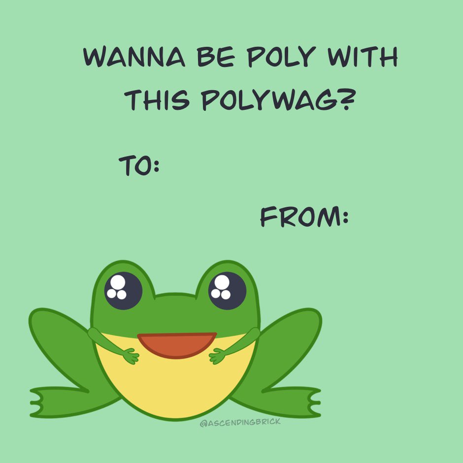 Ascendingbrick's tweet photo. Send it to that special someone 🐸 💌 
.
.
.
#comic #webcomic #valentine #valentinesday #vday #frog #froggy #unhinged #relatable #funny https://t.co/l32pDpQWOX