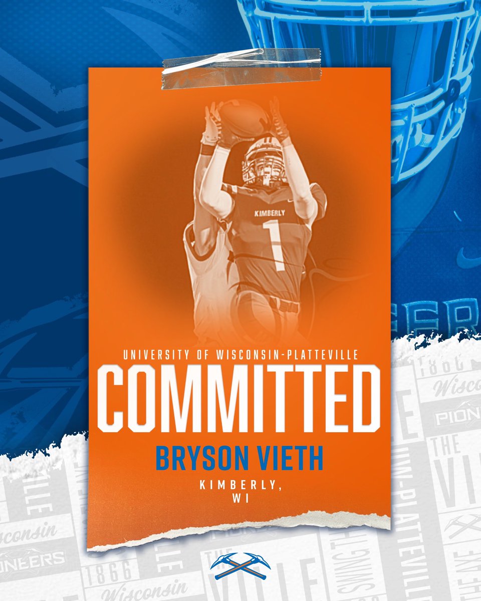 Bryson Vieth (@vieth_bryson) on Twitter photo After great conversations with <a href="/CoachAllender7/">Donald Allender</a>, I’m excited to announce that I will be continuing my academic and athletic career at <a href="/uwplatteville/">UW-Platteville</a>. I’d like to thank God, my parents, <a href="/Ryan_Munz/">Ryan Munz</a> , and the coaching staff for believing in me and giving me the opportunity! After great conversations with <a href="/CoachAllender7/">Donald Allender</a>, I’m excited to announce that I will be continuing my academic and athletic career at <a href="/uwplatteville/">UW-Platteville</a>. I’d like to thank God, my parents, <a href="/Ryan_Munz/">Ryan Munz</a> , and the coaching staff for believing in me and giving me the opportunity!