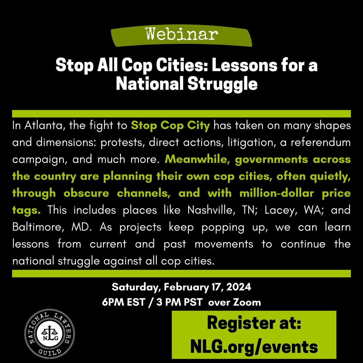 In Atlanta, the fight to Stop Cop City has taken on many shapes and dimensions: protests, direct actions, litigation, a referendum campaign, and much more.