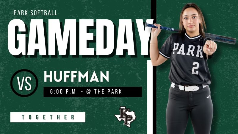 KParkSoftball's tweet photo. For the first time in 2024, it's GAME DAY! 
See you at The Park 🫵🏼

#TOGETHER
#WeAreKPark https://t.co/fG3MuX0phU