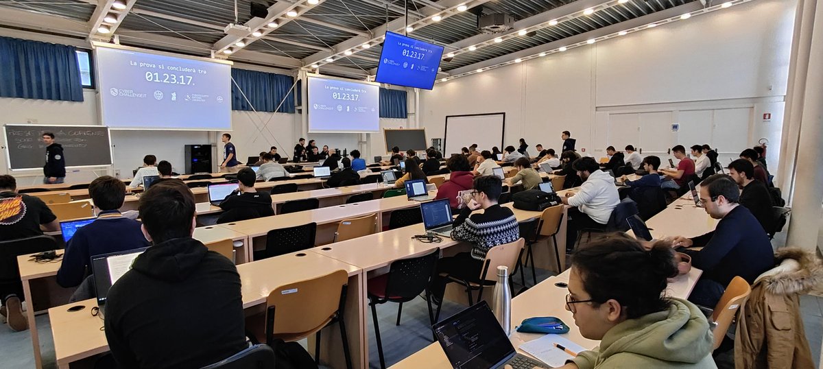 Davide Maiorca (@maiorcasecurity) on Twitter photo Anche quest'anno si svolgono, nella Facoltà di ingegneria ed architettura di <a href="/univca/">Università degli Studi di Cagliari</a>, le selezioni di <a href="/CyberChallengIT/">CyberChallengeIT</a> , la scuola di Hacker Etici organizzata dal <a href="/CyberSecNatLab/">Cybersecurity National Lab</a> con oltre 4100 iscritti in tutta Italia! Chi saranno i nostri venti migliori candidati? Anche quest'anno si svolgono, nella Facoltà di ingegneria ed architettura di <a href="/univca/">Università degli Studi di Cagliari</a>, le selezioni di <a href="/CyberChallengIT/">CyberChallengeIT</a> , la scuola di Hacker Etici organizzata dal <a href="/CyberSecNatLab/">Cybersecurity National Lab</a> con oltre 4100 iscritti in tutta Italia! Chi saranno i nostri venti migliori candidati?