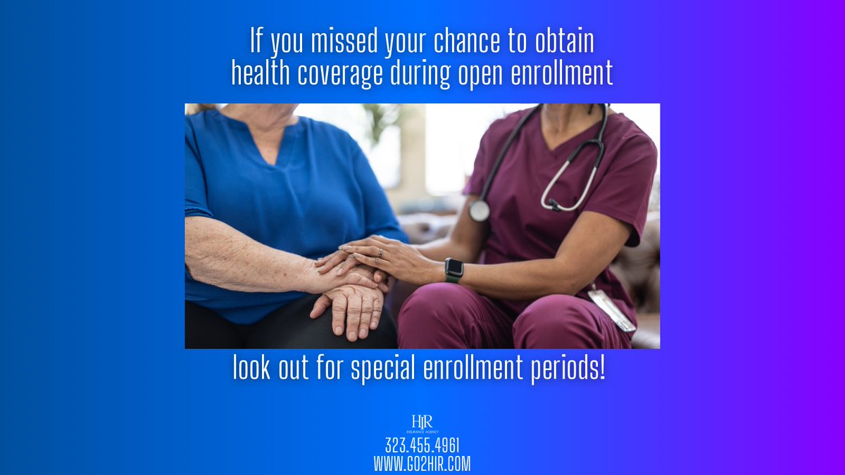 It’s not too late to make changes if you qualify for a special enrollment period. 

#ObamaCare #HIRInsurance #IndependentInsuranceAgent #SouthBay #DebbieHoffman #LosAngelesInsurance #ObamaCare101 #ManhattanBeach #HealthInsurance101 #CoveredCA