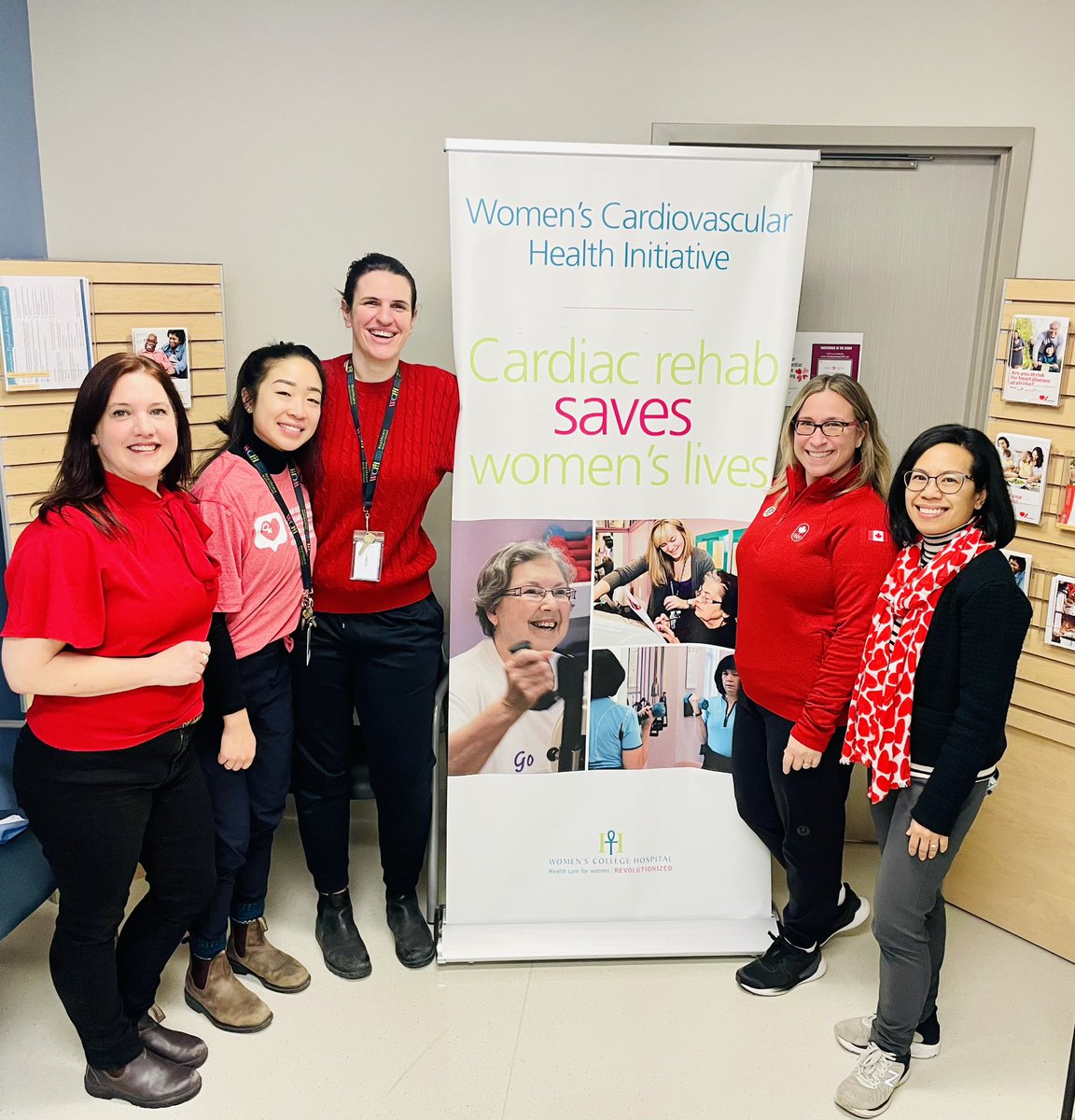 Got my red on!!!! <a href="/WCHwomenshearts/">Women's Cardiovascular Health Initiative</a> #WearRedCanada #womenshearts #Herheartmatters <a href="/CWHHAlliance/">Canadian Women's Heart Health Alliance (CWHHA)</a> <a href="/faithdelosmac/">Faith Delos-Reyes</a> <a href="/exercisephysio/">Mireille Landry</a> <a href="/JenPrice2549/">Jennifer Price</a> <a href="/DrMarthaGulati/">Dr. Martha Gulati ♥️🫀❤️‍🩹🇨🇦</a>