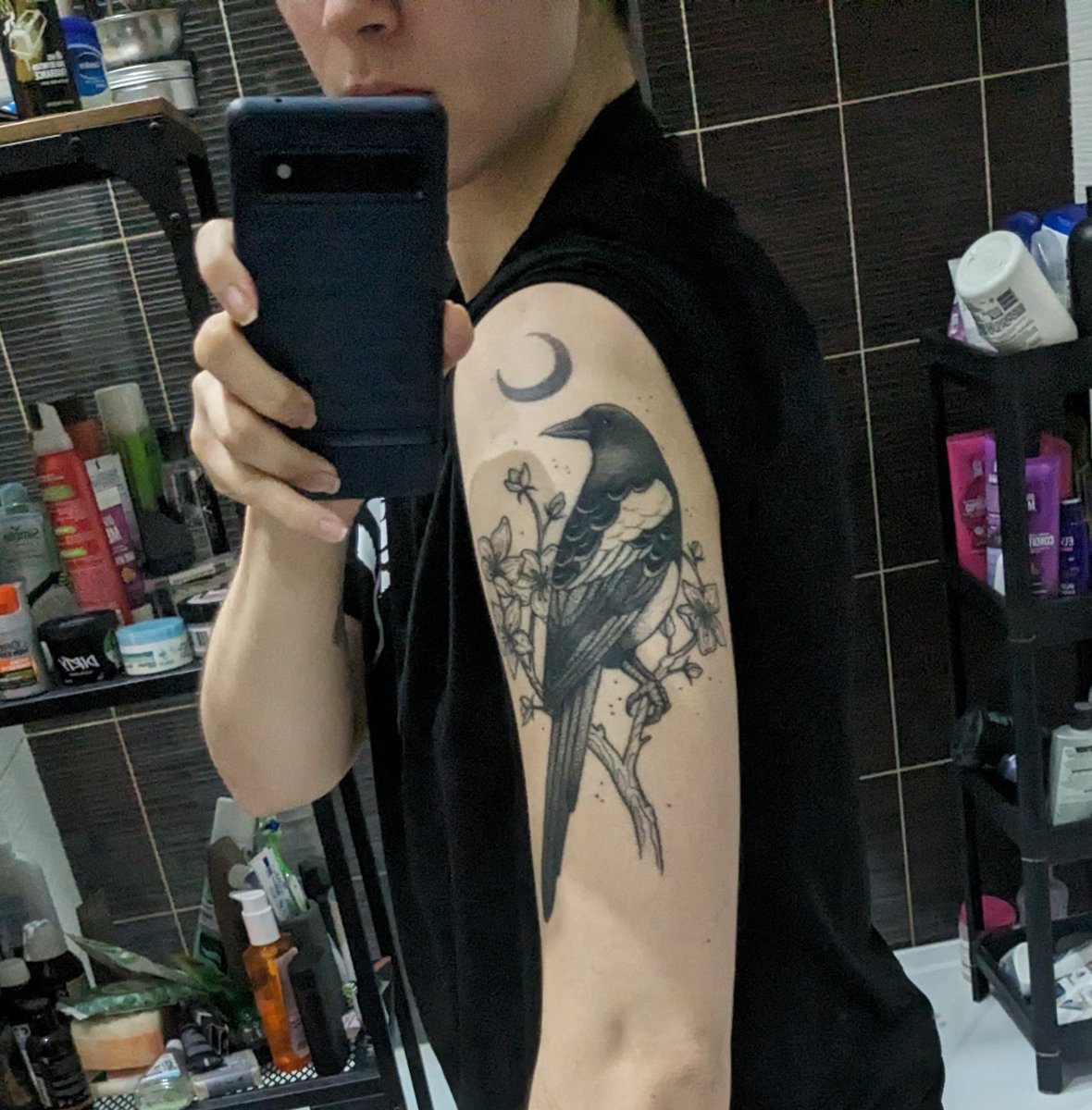 Lilac_MilkTea's tweet photo. Tattoo checkpoint! 

I can't fit all of them but ;v; (yes, I like cats!) https://t.co/XY6NXs1puB