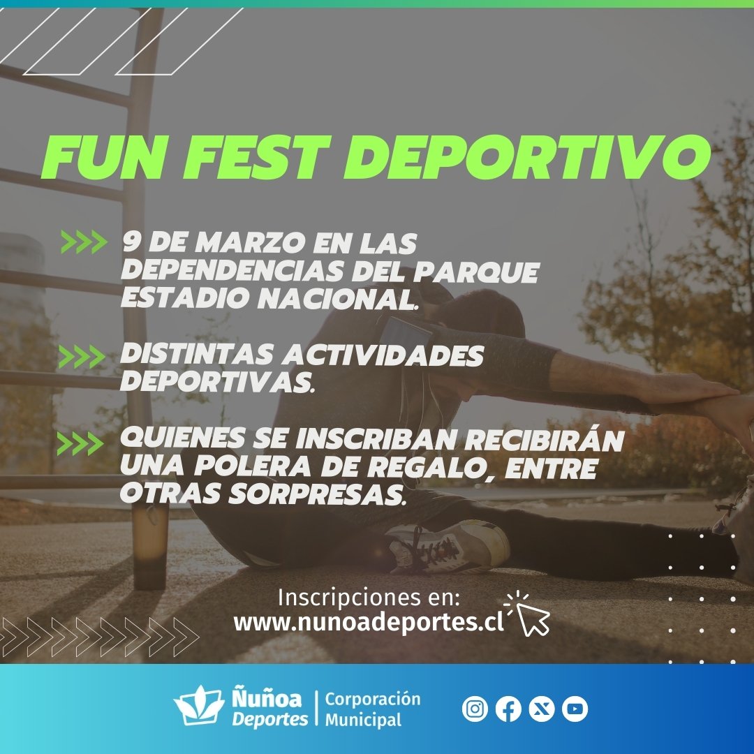 Ñuñoa Deportes tweet media