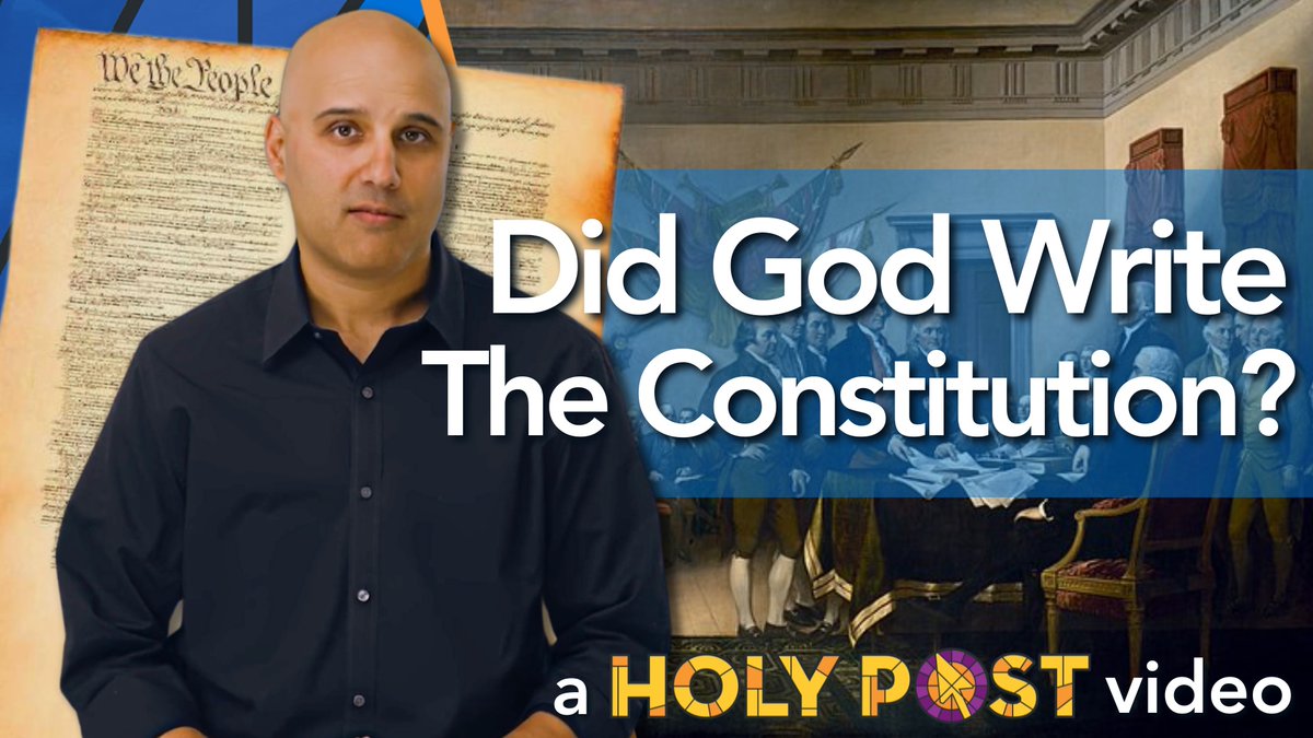 We know the Bible was divinely inspired, but what about the Constitution? This once fringe idea is now growing among conservative evangelicals. Skye explains the Constitution's origin and why the belief that God wrote it is more harmful than we realize. youtu.be/gdHIiftk5Ws