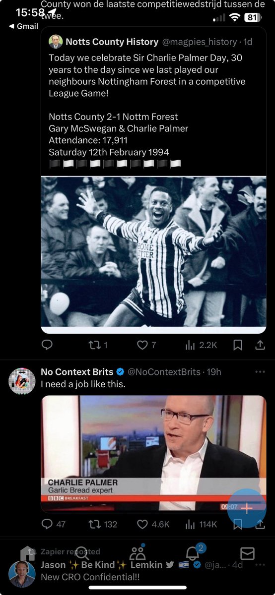 What are the odds of this happening!!! Two random tweets. Entirely different content 😂🤣😳😱