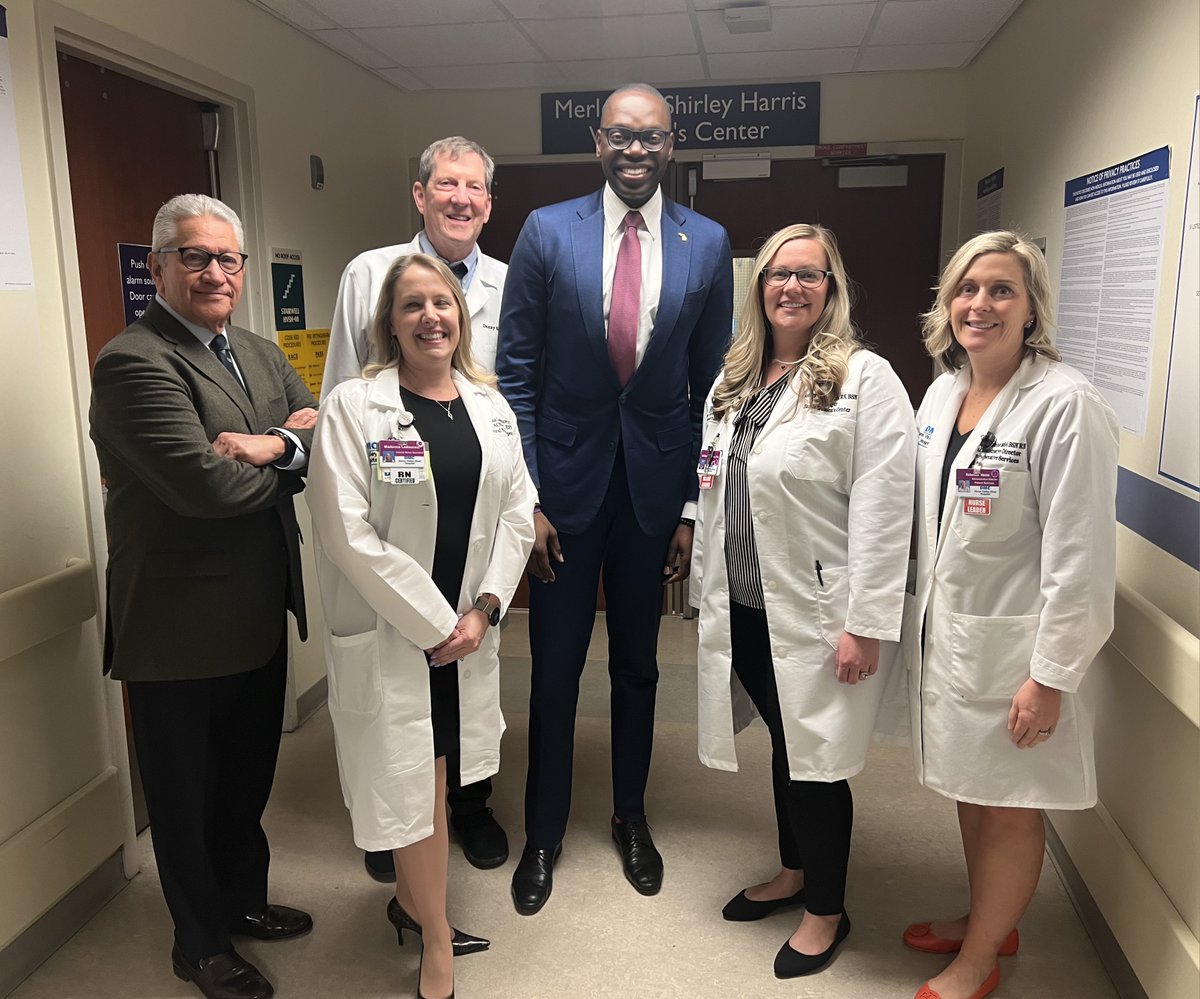 We are #BetterTogether. @LtGovGilchrist toured our Harris Birthing Center at DMC Huron Valley-Sinai Hospital in addition to leading a discussion on the important Healthy Moms, Healthy Babies initiative with hospital and OB leaders yesterday.