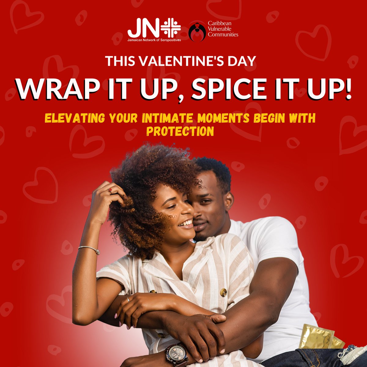Unwrap love responsibly this Valentine’s Day with a little wrap-up action. #valentinesday2024
.
#safersexweek #safersexweek2024 #safersexweek #safersex #safesex #cvc #myjnplus