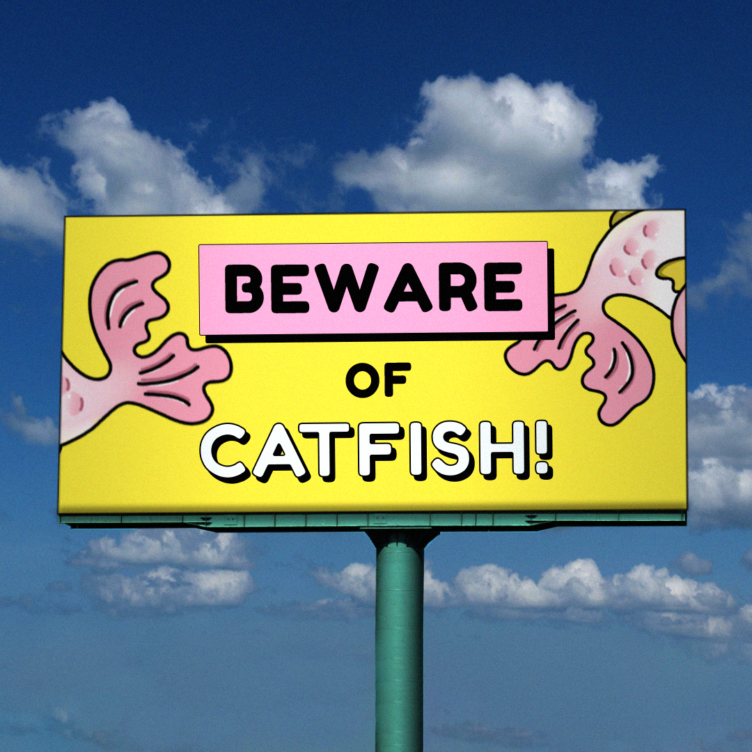 BEWARE ⚠️ The catfish are coming! 😨 Be very vigilant on Valentine's day 👀 Turn your notifs on! 🔔 #valentinesday #kimchichicbeauty #valentinesmakeup