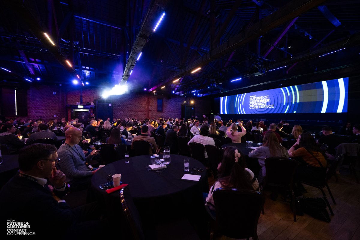 EngageCustomer's tweet image. Flashback to last weeks highlights of the Future of Customer Contact Conference 🌠

#Engageconference