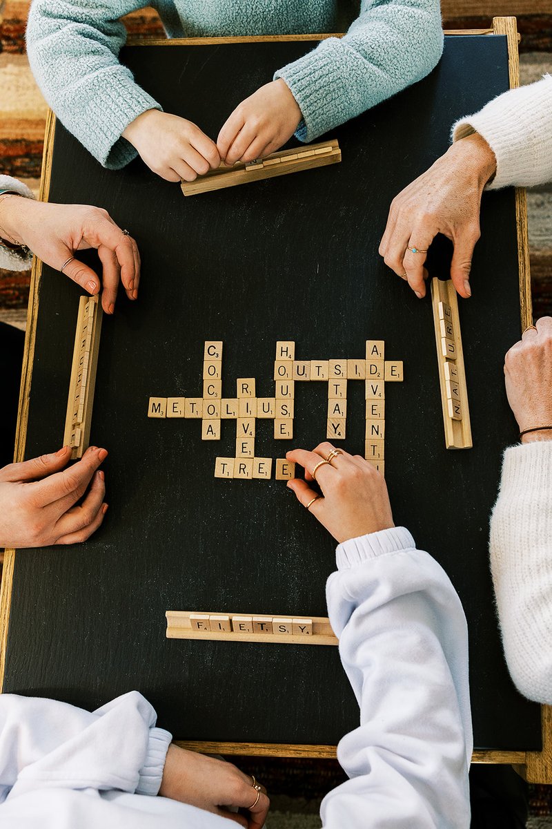 Cozy evenings with 'cocoa' and 'river' views this Spring Break at House on Metolius! 🌲☕ Score 'adventure' with 25% off a 5+ day stay in Juniper or Aspen this Spring Break. March 15 - April 1, code SPRINGBREAK24. #ScrabbleInNature #MetoliusEscape