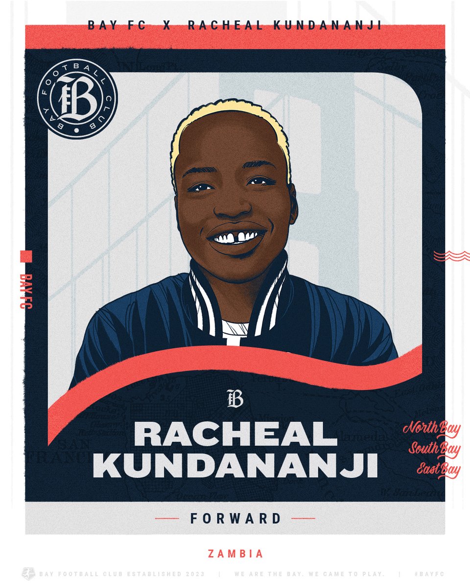 wearebayfc's tweet image. The Copper Queen @KKundananji has arrived! 👑 
 
The Zambian forward joins #BayFC from @MadridCFF. 
 
Read the announcement at: bayfc.com/press-releases…
 
#WeCameToPlay