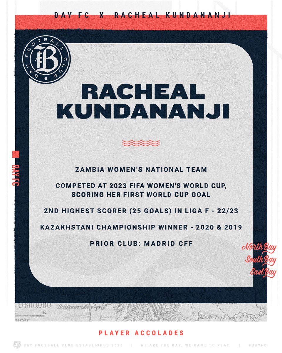 wearebayfc's tweet image. The Copper Queen @KKundananji has arrived! 👑 
 
The Zambian forward joins #BayFC from @MadridCFF. 
 
Read the announcement at: bayfc.com/press-releases…
 
#WeCameToPlay