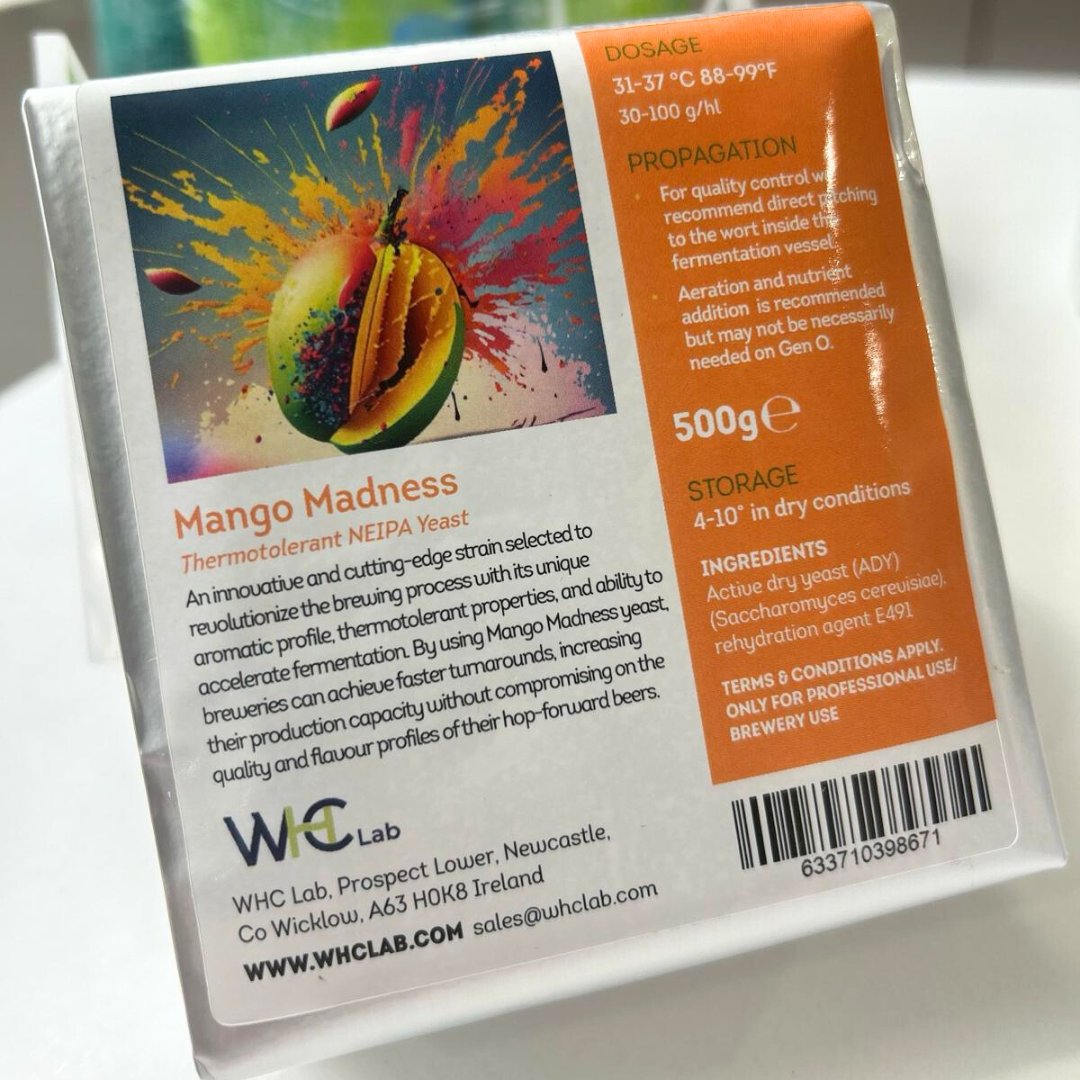 NEW product: Mango Madness Thermotolerant IPA Yeast🥭

By using Mango Madness yeast, breweries can achieve faster turnarounds, increasing their production capacity without compromising on the quality and flavour profiles of their hop forward beers.🍻

📧: sales@whclab.com
