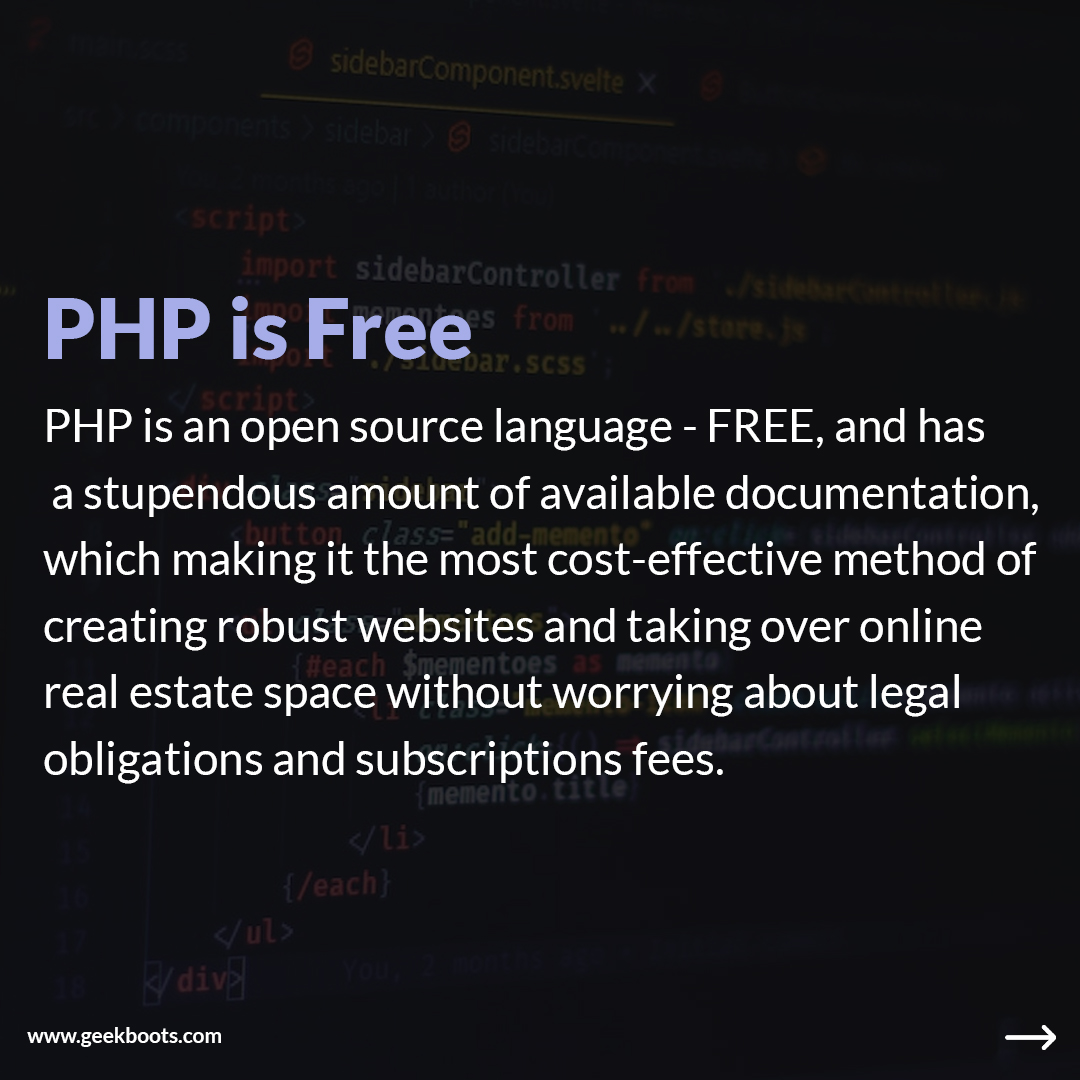 geekboots's tweet image. 10 reason behind huge popularity of PHP in Web development
geekboots.com/story/10-reaso…
#PHP #phpchallenge #webdeveloper #webdevelopment