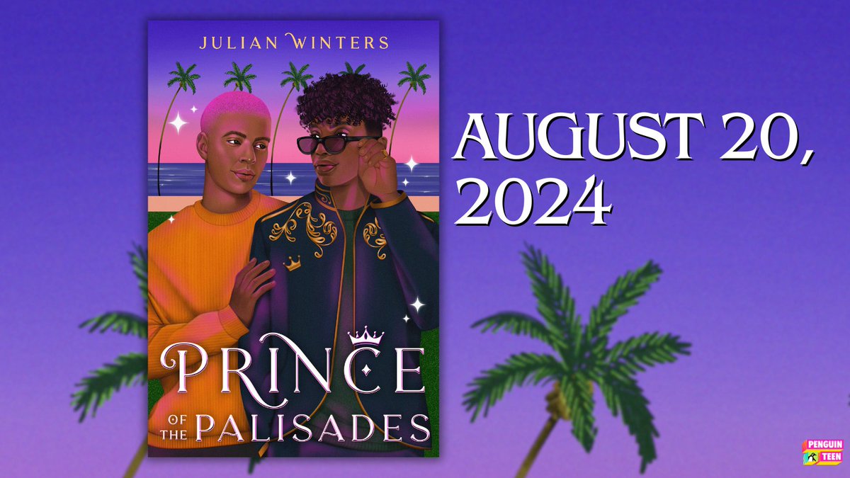 👑COVER REVEAL👑

Here's the royally romantic cover for my next YA, #PrinceOfThePalisades. Thank you Natalia Agatte (illustrator) and Kaitlin Yang (designer) for this stunningly perfect Prince Jadon and Reiss.

Check out an excerpt and the full cover here:
penguinteen.com/cover-reveal-p…