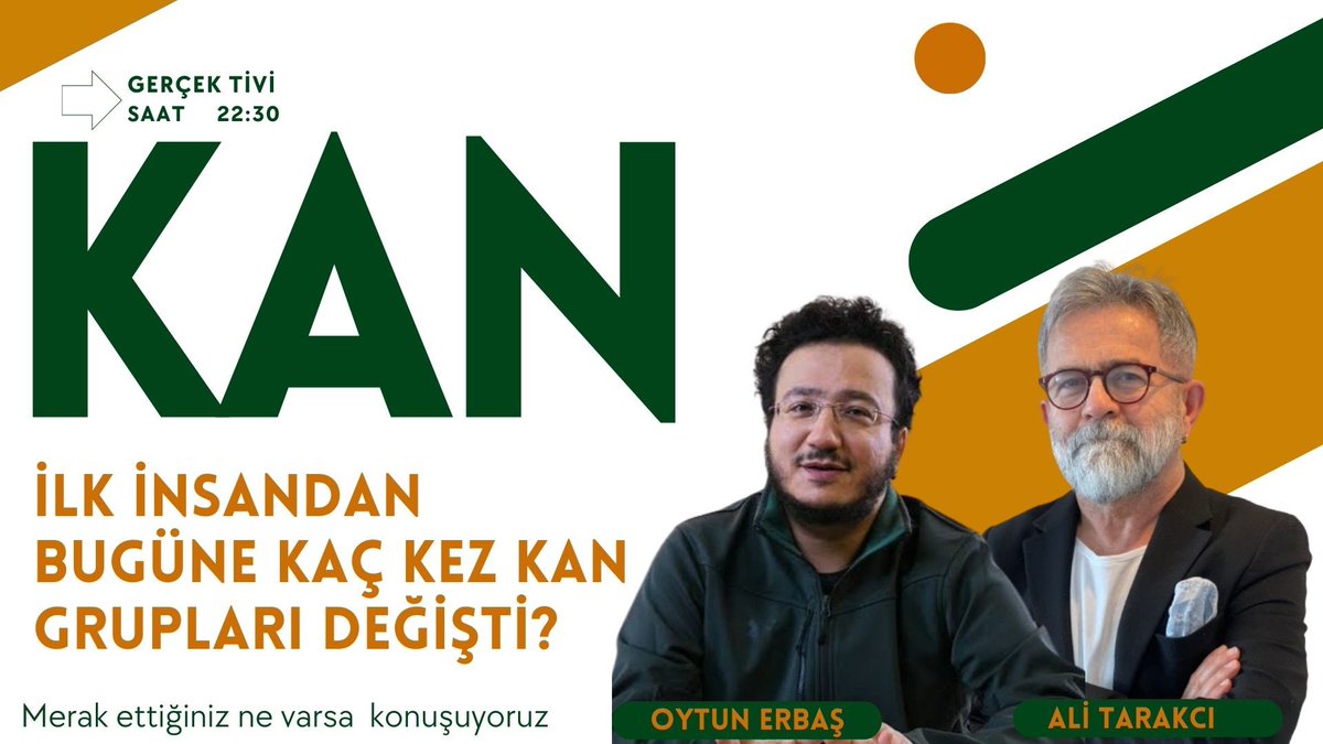 GTarakciii's tweet photo. 📌Kanlarımızı değiştirecekler! genç kan gençleştirir mi?
Saat 22:30’da Ali Tarakcı’nın konuğu Oytun Erbaş olacak. Bu hoş sohbeti kaçırmayın
İzlemek için
https://t.co/qvnBGuRK1q
#kan #kangrubu #oytunerbaş #ilkinsan #atasoy #insan #beyin #huy #beslenme #sağlık #psikoloji #sinir https://t.co/P5VUdIwthq