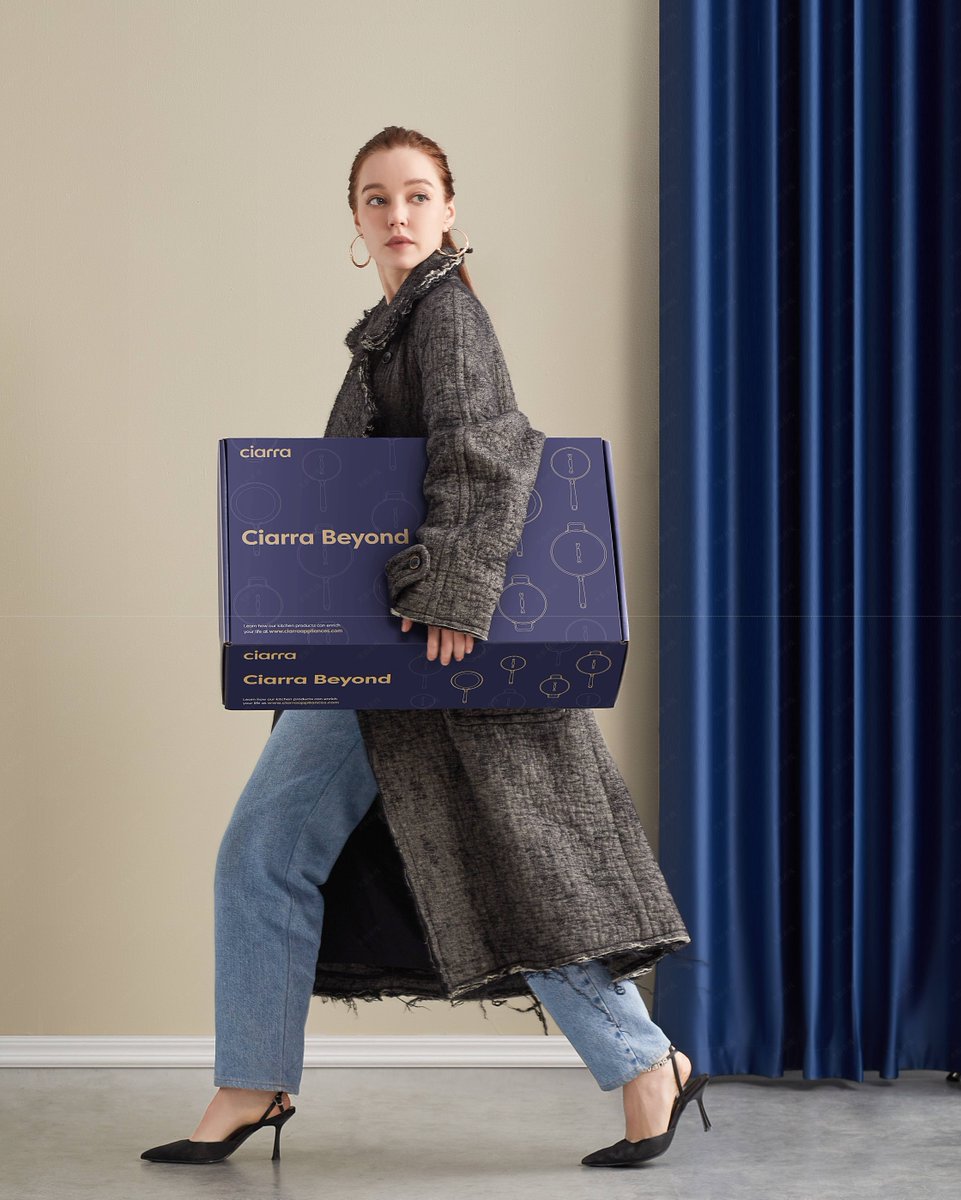 CIARRAbrand's tweet image. Dancing through life with grace and confidence – she embodies a carefree elegance that sets the stage on fire. 💃✨ 

#ciarra #ciarrabeyondcookware #beyondcookware #cookwarepackge #DynamicGrace #ConfidentCharm"