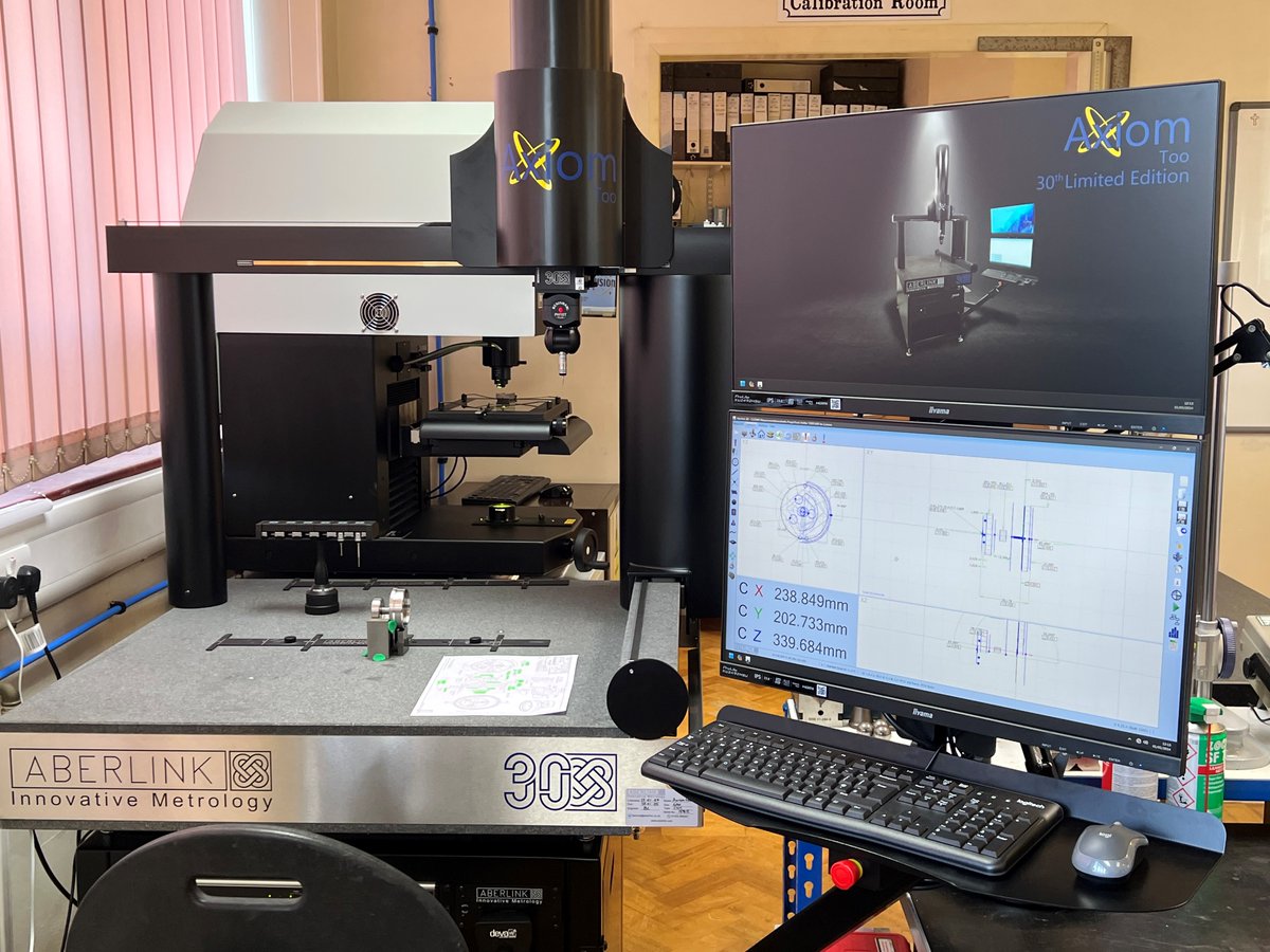 AgateProd's tweet image. #AgateProd are delighted to welcome our new CMM machine, an Aberlink Axiom 600 into our Inspection Department enhancing our inspection capabilities allowing us to continue to supply quality precision parts out of all ultra-hard materials.
#aberlink #technicalceramics #Quality