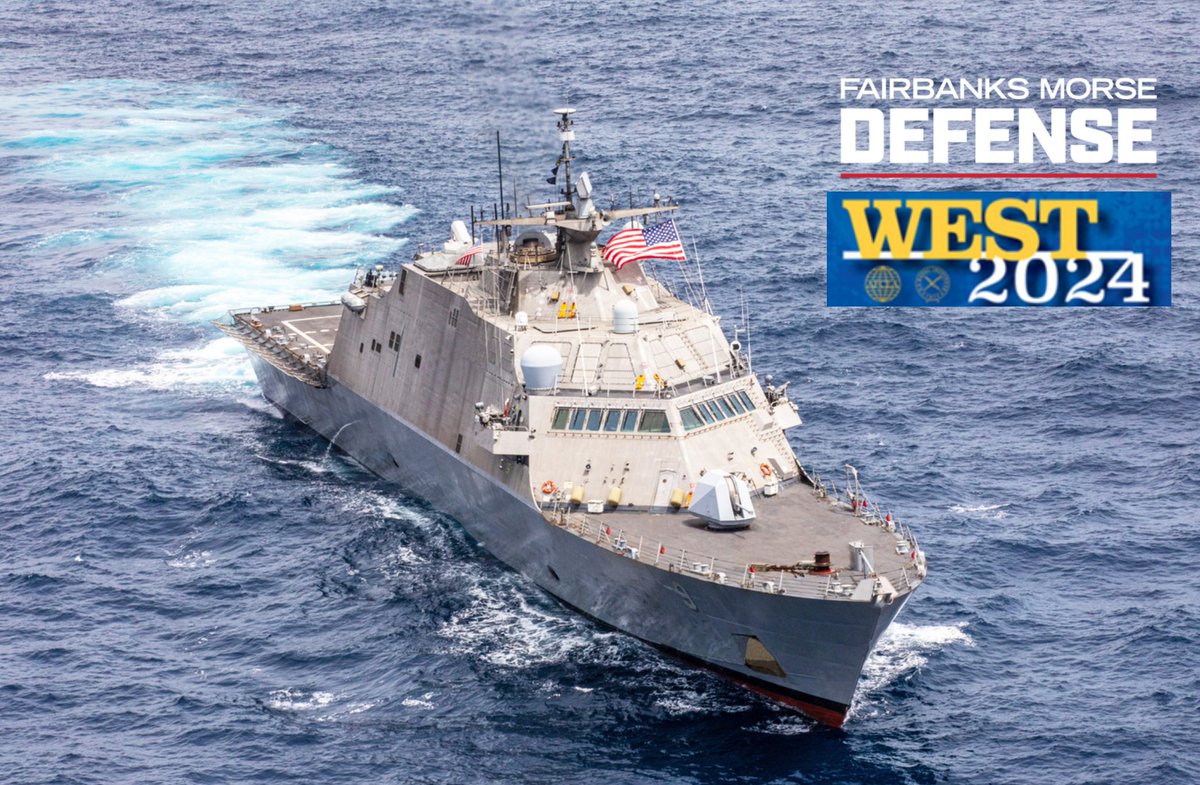Fairbanks Morse Defense is excited to announce our attendance at West 2024 conference in San Diego, California from February 13th to February 15th. Contact Al Cuellar at Al.Cuellar@fmdefense.com to schedule a meeting. #West2024 #Technology#MaritimeDefense #FMD