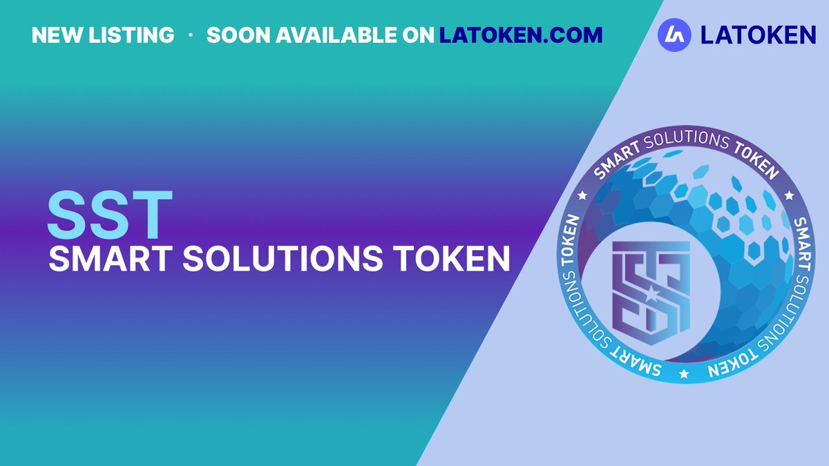 Latoken_cex's tweet image. 🏆SMART SOLUTIONS TOKEN (SST) will be listing soon on LATOKEN

Smart Solutions Token is a new token developed by Smartmix Ltd. with the aim of supporting smart solutions. SST token is the bridge between technology and users, creating a decentralized community that advances in the…