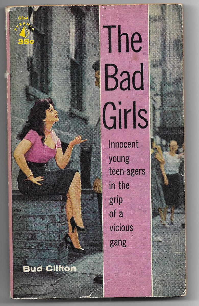 The Bad Girls by Bud Clifton (1958 Pyramid {#G364}, Juvenile D by ChrisMcMillenBooks etsy.me/3SDUx2n via @Etsy Just added this to my Etsy store. Check out this and hundreds of other listings. Want to buy it direct? $17.50 shipping included. Just DM