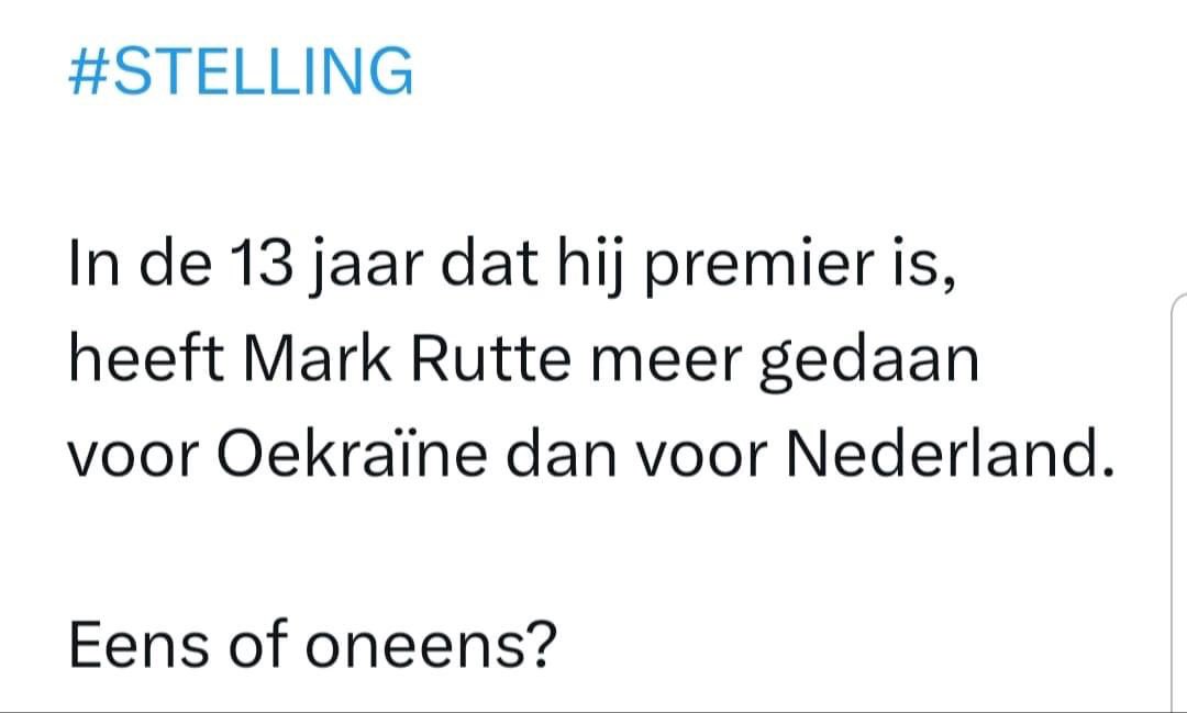Ben benieuwd! Ik zeg EENS 100%
