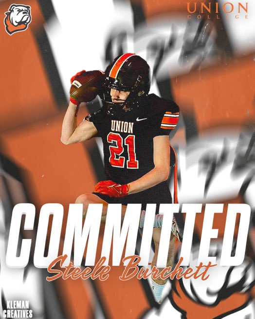 SteeleBurchett's tweet photo. After great thought I have decided to continue my athletic and academic career at Union College! I want to thank god,all of my friends, family, teammates,and coaches for supporting me on this journey. Thank you for the opportunity to be a part of something great!  #REPTHEU https://t.co/CF3R8aPTaJ