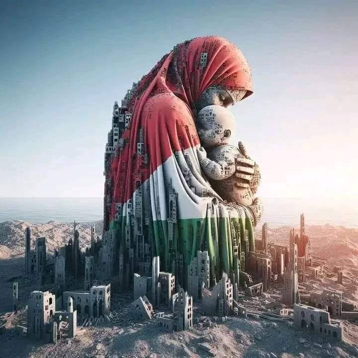 فلسطین کا غزۃ جس کو عالم اسلام نے تنہا چھوڑ دیا لک اللہ یا غزہ 💔