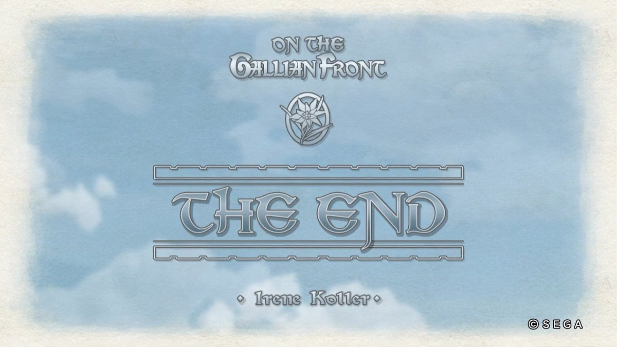 Valkyria Chronicles done #NintendoSwitch