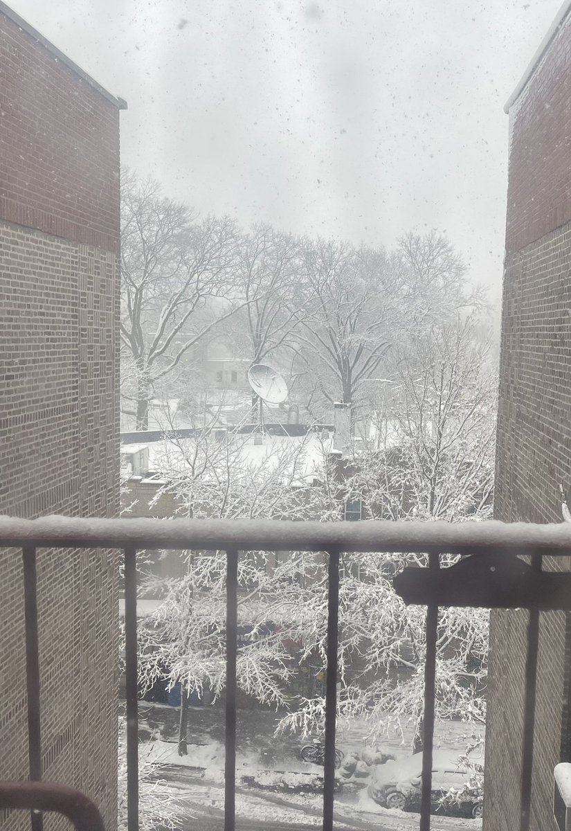AmyTsai14's tweet photo. ❄️A day of snow for students of @NYCSchools should just be the old-fashioned #SnowDay. One day of synchronous learning makes no sense to stress a student/teacher/parent out. Have we all learned from the pandemic the possibility of #LiveRemoteLearning comes with various ..(1/2) https://t.co/WsLJLNIfRs
