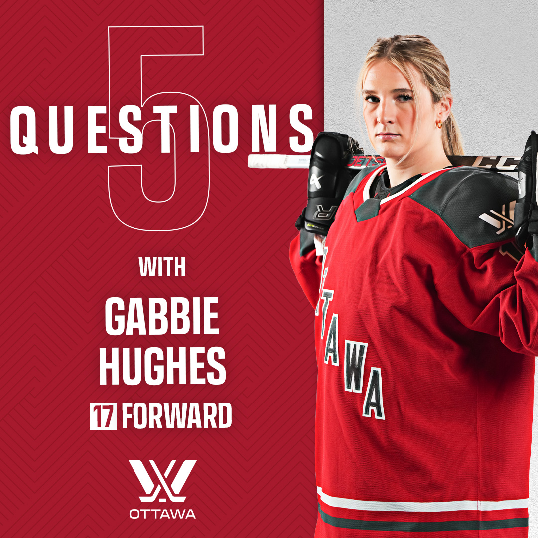 PWHL_Ottawa's tweet photo. Back home in the State of Hockey!

Hear from Gabbie Hughes as she takes the ice as a professional hockey player for the first time in her home state of Minnesota, as well as her involvement with Sophie's Squad. 

📰: https://t.co/IbDMET8wkc https://t.co/InuAGJUX7r
