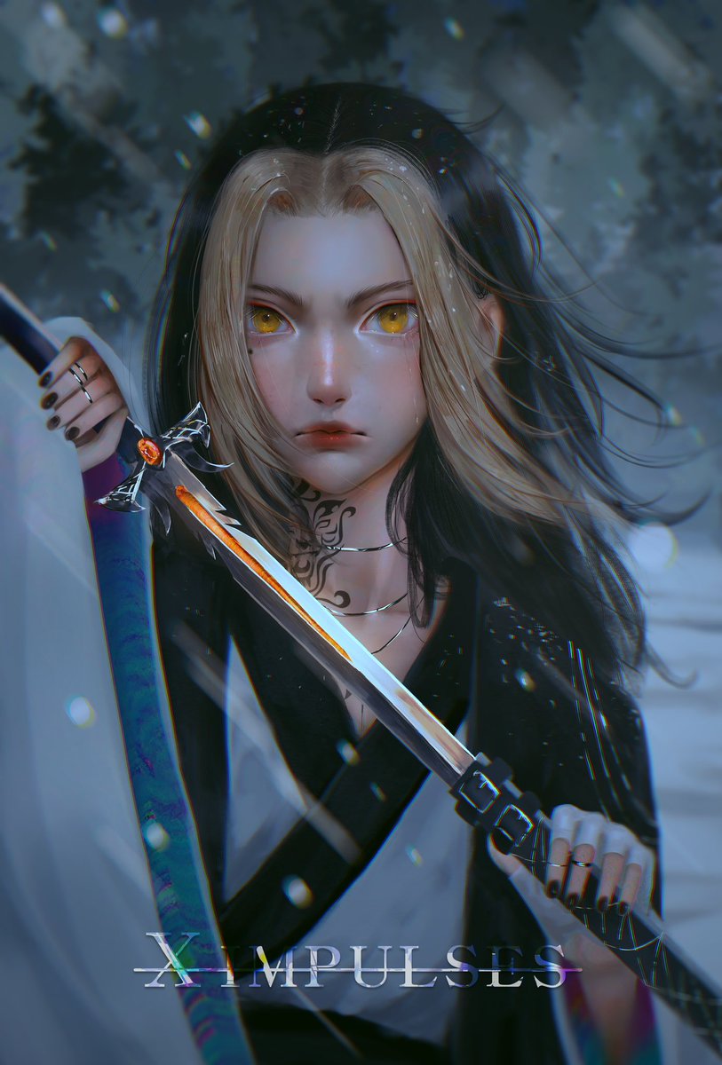 Here’s a redraw of a painting that I did of Kazutora back in 2022✨. The older version is in the thread if you wanna see that and some close ups.

#東卍FA