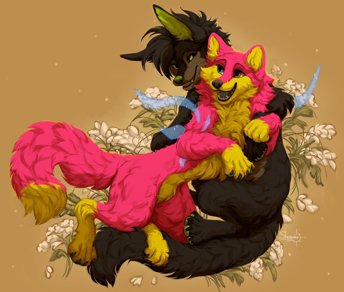 SheruruBelmon's tweet photo. YCH commission for zixans (FA) 🤍 https://t.co/brfZxvAhZN