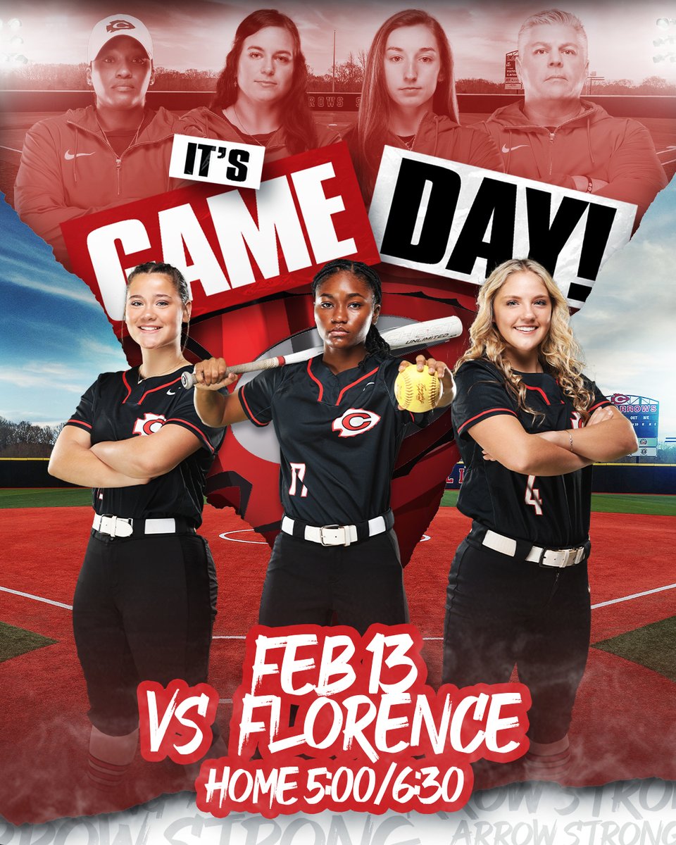 LadyArrowSB's tweet photo. Opening Day is Finally Here! The Lady Arrows Kick off the 2024 season with a Home Opener against Florence. JV 5:00/ Varsity 6:30. Come out and support your Lady Arrows! #arrowstrong #protectthespear #goarrows https://t.co/i8hjsZyzOR