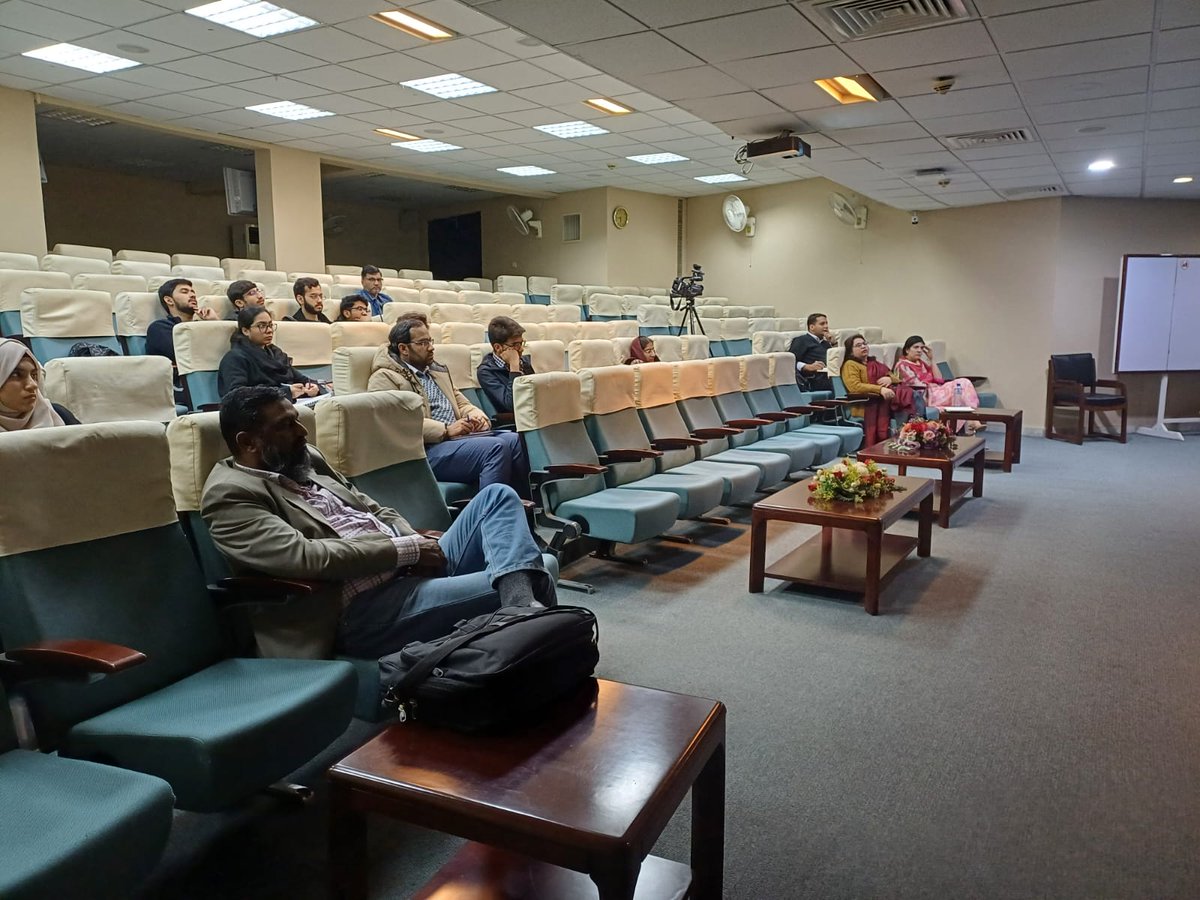 icesco_nust's tweet photo. Workshop on "Data-Driven Business Transformation" 1st day of 5-day workshop, Feb 12th, 2024, at SEECS Seminar Hall 
#DataScience #icesco #NUST #SEECS https://t.co/wC4jgoGEBb